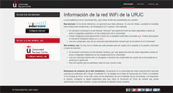 Desktop Screenshot of eduroam.urjc.es